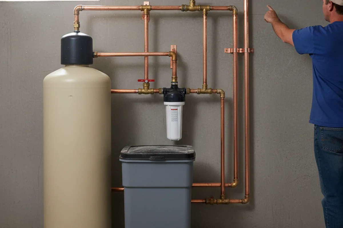 Whole-house water treatment system installed in Macon